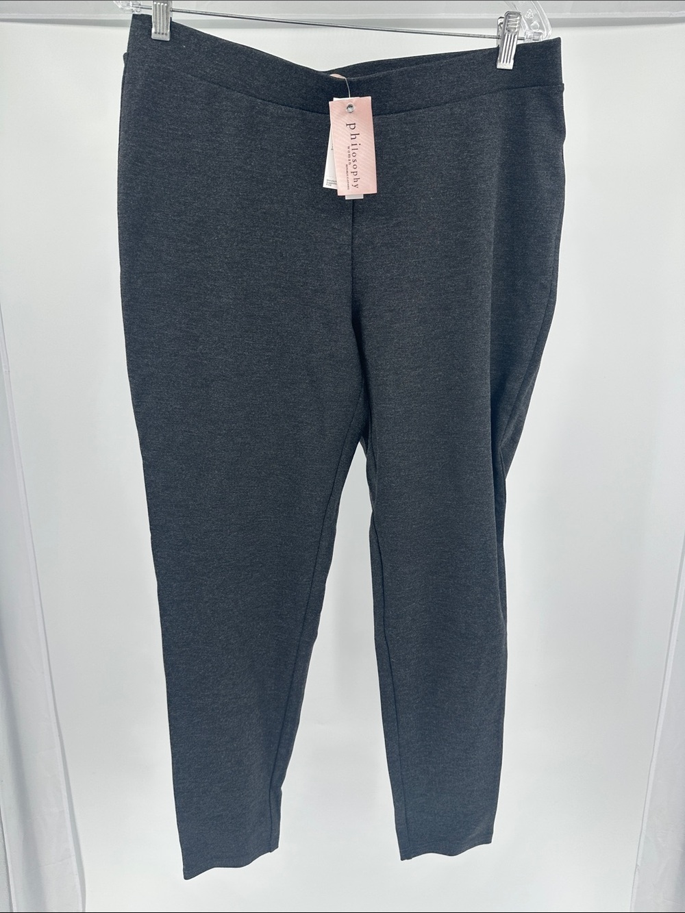 Philosophy Charcoal Men’s Knit Slim Pants
